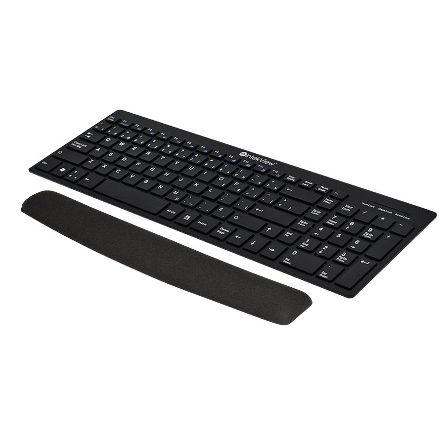 Repose-poignet antidérapant noir Silicone