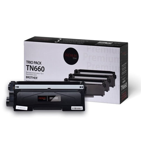TN660 Trio - Cartouches d'encre Inko