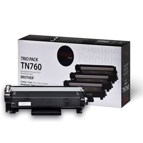 TN760 Trio - Cartouches d'encre Inko