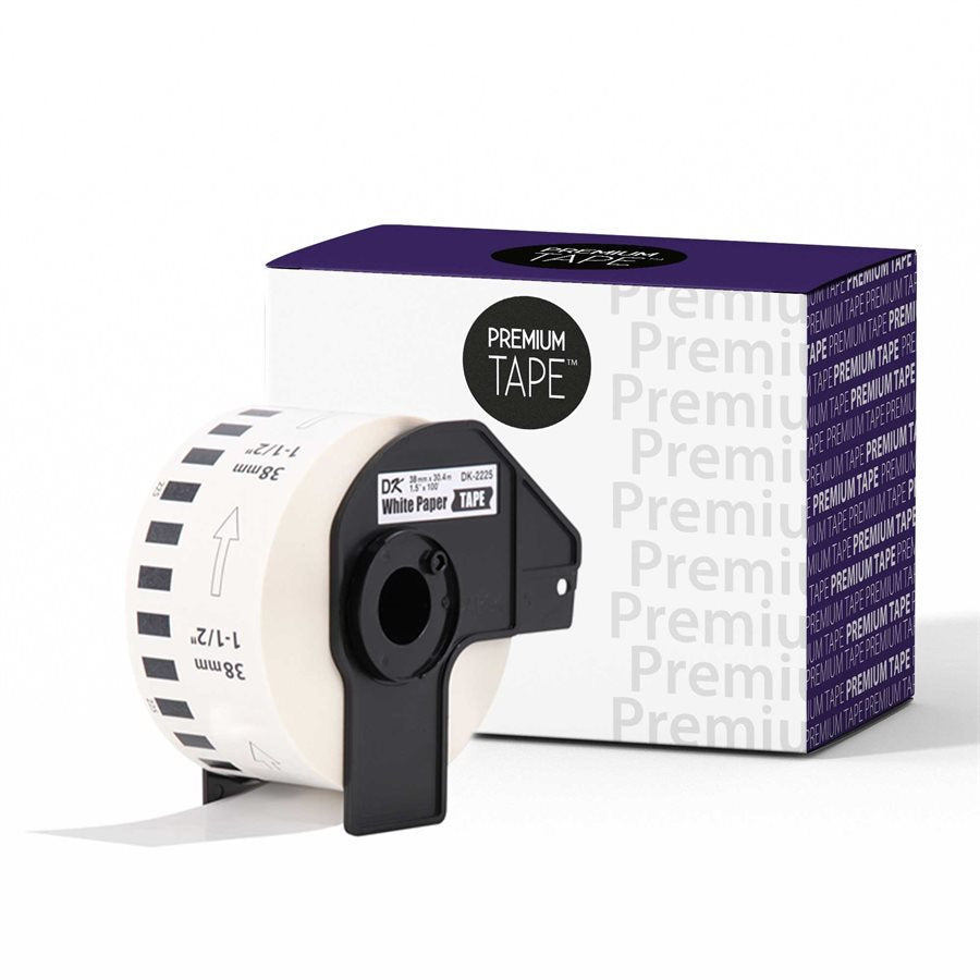 Brother DK-2225 Continuous paper white 1.5'' x 100'