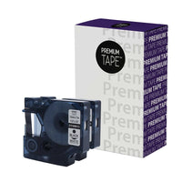 Dymo 1926208  D1 Ribbon Black/White 12mm / Pack of 2