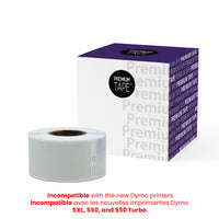 Dymo 30254 Clear Address Labels 1 1/8'' x 3 1/2'' (1 x130)