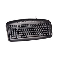 Black left-handed keyboard With English USB cable BS29B