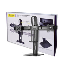 IntekView 2-screen support on easy-to-adjust stand