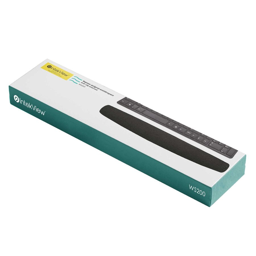 Repose-poignet antidérapant noir Silicone