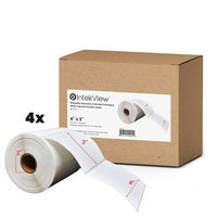 4x3'' Thermal Transfer Labels 3''Core 1800/rolls - 4/cs