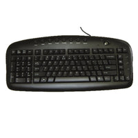 Black left-handed keyboard With English USB cable BS29B