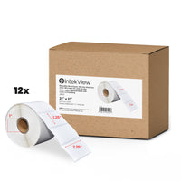 2.25x1.25'' Direct Thermal Labels 1''Core (1000) 12/cs